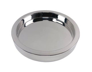 14″ Highly Polished Double Wall Tray