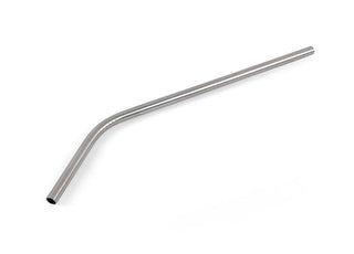 Pack of 25 8.5" Stainless Steel Curved Metal Straws