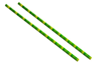 Pack Of 250 8" Standard 6mm Bore Bamboo Paper Straws