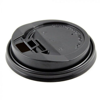 Pack Of 1000 Re-closable PP Lids for Paper Hot Cup (80mm for 8oz Cup)