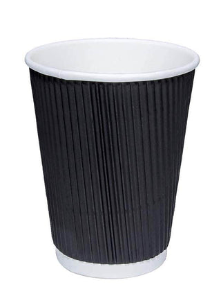 Pack Of 500 Ripple Hot Cup Paper (355ml/12oz)